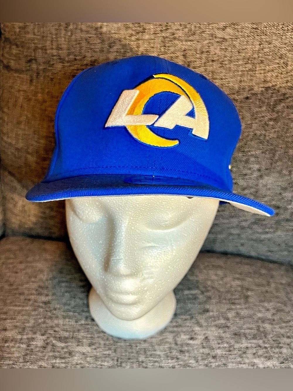 New Era Los Angeles Rams 59FIFTY fitted cap Rams Blue 59FIFTY Size 7 NWT